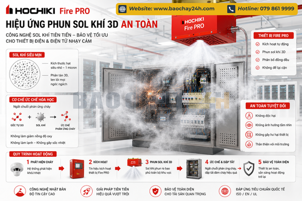Ung dung thuc te cua he thong Hochiki firePRO